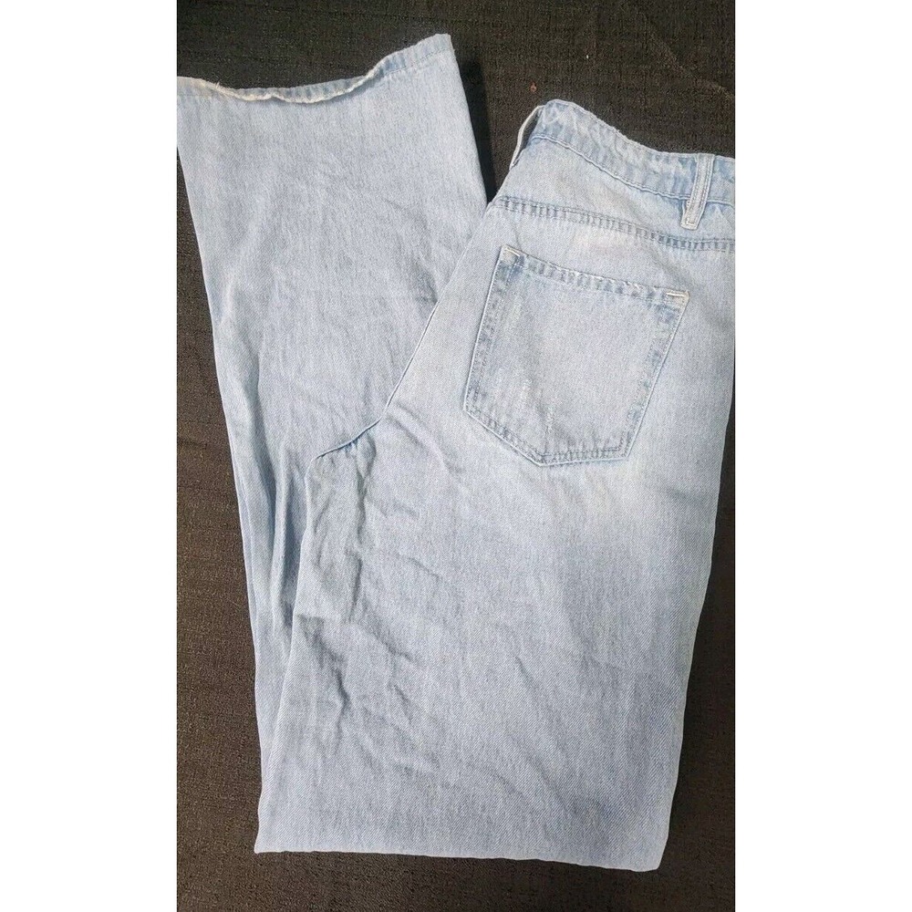 Altar'd State High Rise Kayla Straight‎ Jeans Distressed Baggy Grunge 28 Women - Picture 4 of 9